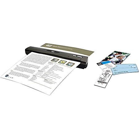 Adesso EZScan 2000 Sheetfed Scanner - 600 dpi Optical - 48-bit Color - 16-bit Grayscale - USB