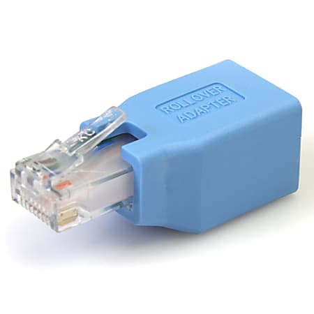 StarTech.com Cisco Console Rollover Adapter for RJ45 Ethernet Cable M/F - Convert your RJ45 Ethernet cable into a Cisco Console Rollover cable.