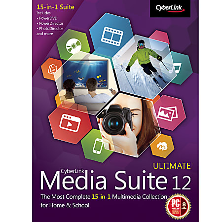 CyberLink Media Suite 12 Ultimate, Download Version