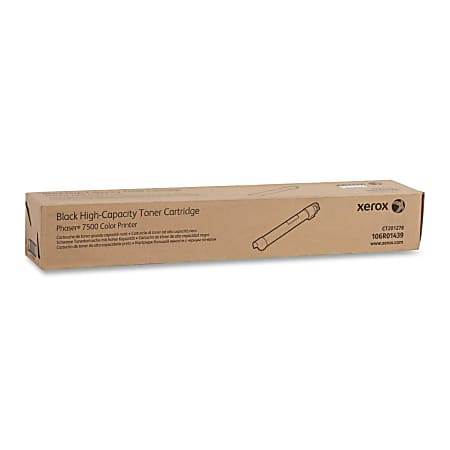 Xerox® 7500 Black High Yield Toner Cartridge, 106R01439