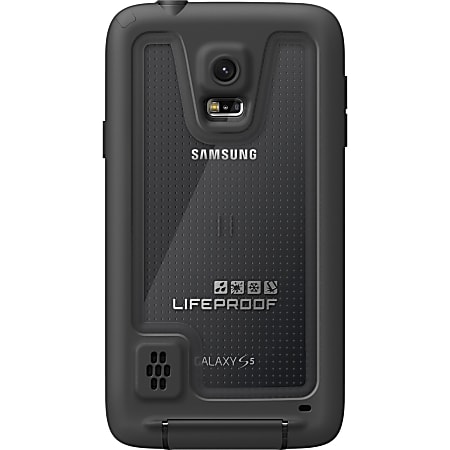 LifeProof Galaxy S5 Case - fre - For Smartphone - Black, Clear - Water Proof, Dirt Proof, Snow Proof, Shock Proof, Drop Proof, Dust Proof - 78.72" Drop Height - 78.72" Underwater Depth