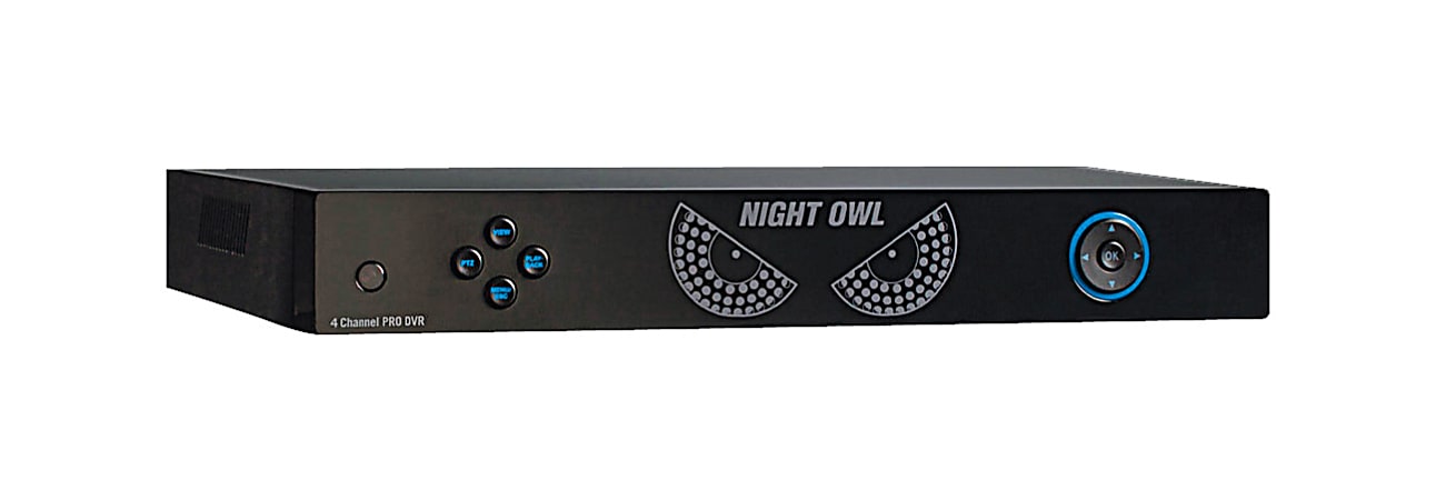 Night Owl PE-DVR4 4-Channel DVR System with HDMI Output and 960H Recording - Black