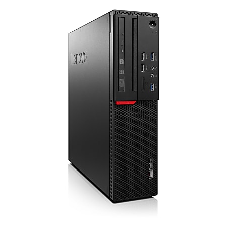 Lenovo ThinkCentre M800 10FY000QUS Desktop Computer - Intel Core i3 (6th Gen) i3-6100 3.70 GHz - 4 GB DDR4 SDRAM - 500 GB HDD - Windows 7 Professional 64-bit upgradable to Windows 10 Pro - Small Form Factor - Black