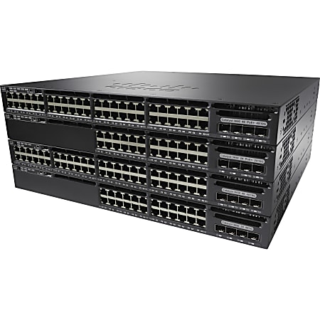 Cisco Catalyst WS-C3650-48FS Layer 3 Switch - 48 Ports - Manageable - Gigabit Ethernet - 10/100/1000Bas - WSC365048FSLRF
