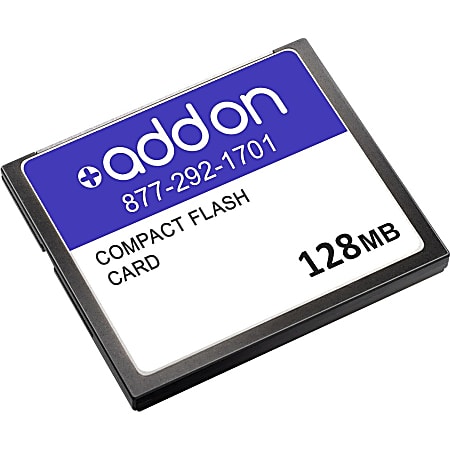 AddOn Cisco Compatible 128MB 68-pin Compact Flash - Thumbnail 2
