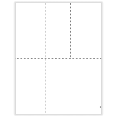 ComplyRight™ 1099/W-2 Tax Forms, Universal 1099/W-2 Blank Form without Instructions, Laser, 8-1/2" x 11", Pack Of 50 Forms