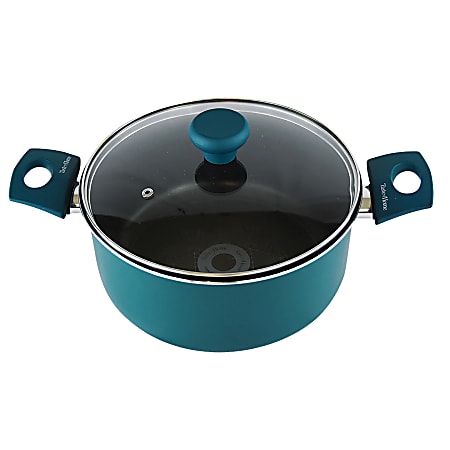 Taste of Home® Aluminum Nonstick Dutch Oven With Lid, 5 Qt, Sea Green