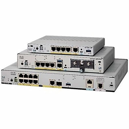 Cisco® C1161-8PLTEP Cellular Ethernet Modem/Wireless Router