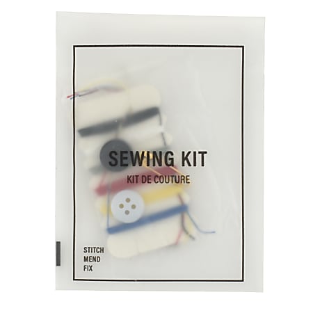 Hotel Emporium 3-Piece Sewing Kits, Box Of 500 Kits