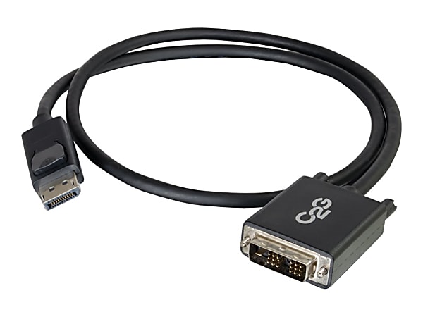 C2G 3ft DisplayPort to DVI Adapter Cable - M/M - DisplayPort/DVI-D  - 54328