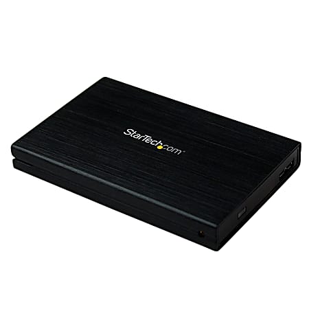 StarTech.com Hard Drive Enclosure Supports UASP SATA 6Gbps 3.0 External Hard Drive Enclosure SSDHDD Enclosure - Office Depot