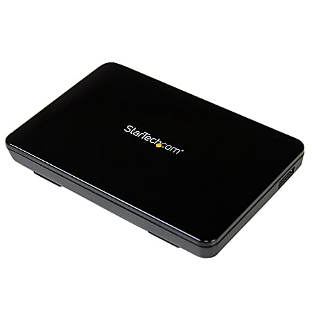 StarTech.com 2.5in USB 3.0 External SATA III SSD Hard Drive Enclosure with UASP - Portable External HDD