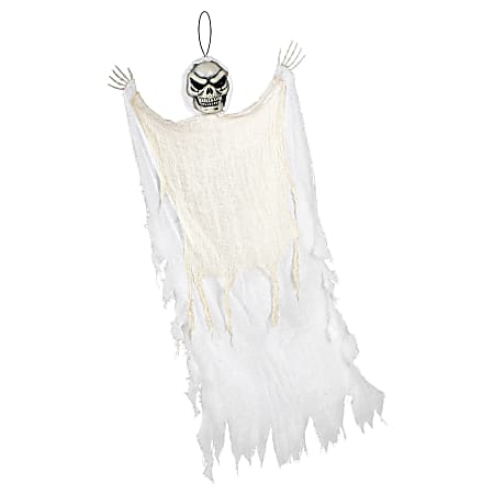 Amscan Haunting Reaper Decorations, 48" x 24", White, Pack Of 2 Decorations