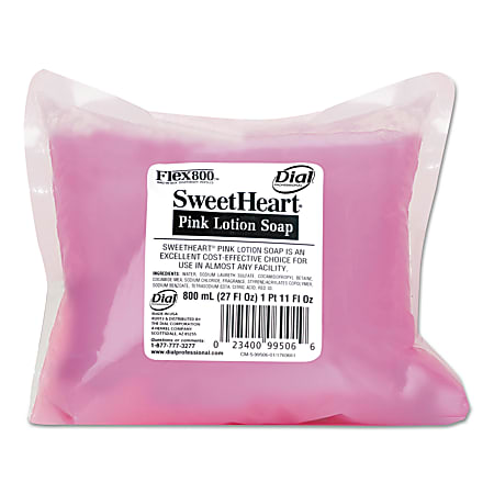 Sweetheart® Pearlescent Liquid Lotion Hand Soap, Fruity/Floral Scent, 27.1 Oz, Carton Of 12 Bottles