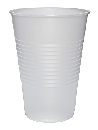 Dart® Conex® Galaxy® Polystyrene Plastic Cold Cups, 9 Oz, Translucent, 100 Cups Per Sleeve, Carton Of 25 Sleeves