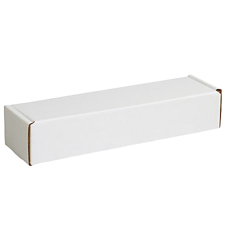 Partners Brand 24" Corrugated Mailers, 2"H x 2"W x 24"D, White, Pack Of 50
