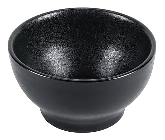 Foundry Chili Bowls, 16 Oz, 5 3/8", Black, Pack Of 12 Bowls