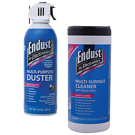 Endust® For Electronics 2-Piece Multipurpose Cleaning Kit, 20 Oz