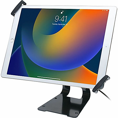 CTA Digital Adjustable Anti-Theft Security Grip And Stand For iPad Pro ...