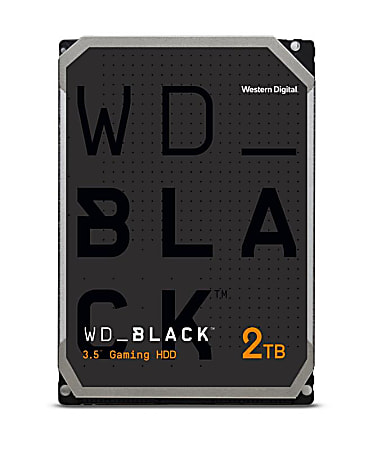 Western Digital® WD Black™ SATA Internal Hard Drive, 2TB, Black
