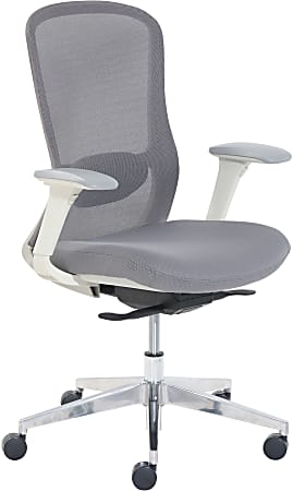 StyleWorks Tokyo Ergonomic Mid-Back Ergonomic Mesh Chair, Iron