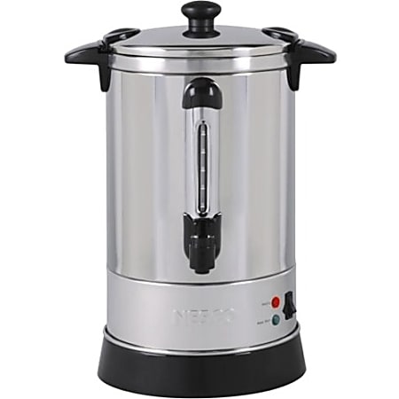 NESCO® 30-Cup Electric Coffee Urn, Stainless Steel