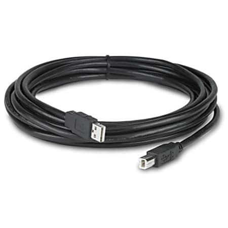 APC NetBotz USB Latching Cable - Type A Male USB - Type B Male USB - 16.4ft