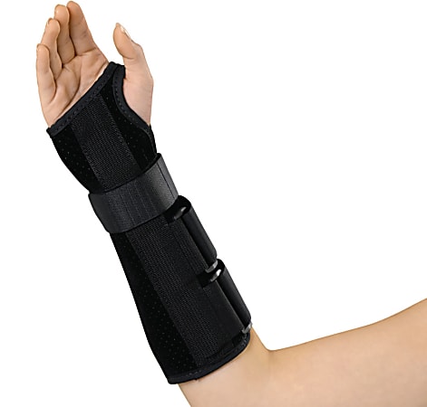 Medline Deluxe Wrist/Forearm Splint, Right, Small, 10"