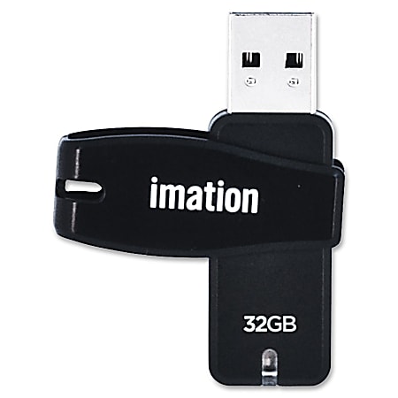 Imation™ Swivel USB Flash Drive, 32GB