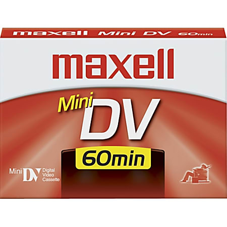 Maxell 298017 MiniDV Videocassette