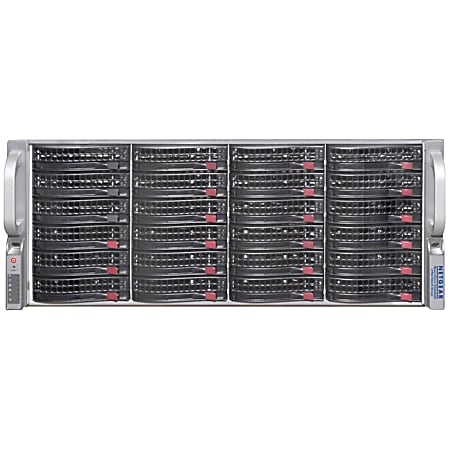 Netgear ReadyDATA 4U Expansion Chassis - 24 x HDD Supported - 72 TB Supported HDD Capacity - 24 x SSD Supported - 72 TB Supported SSD Capacity - Serial ATA/300, Serial Attached SCSI AS