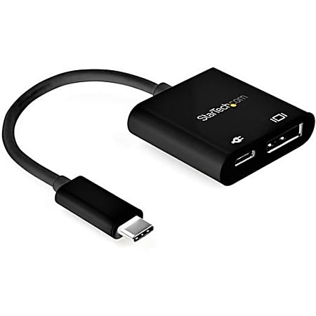 StarTech.com Power Delivery 8K 30Hz USB C To DisplayPort Adapter