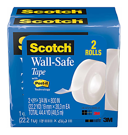 Scotch Magic Invisible Tape 34 x 1000 Clear Pack of 10 rolls - Office Depot