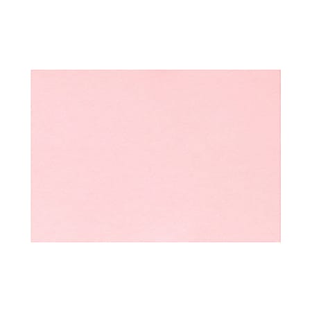 LUX Flat Cards, A2, 4 1/4" x 5 1/2", Candy Pink, Pack Of 50
