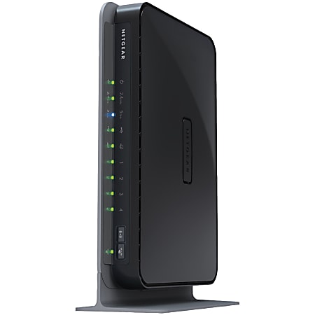 Netgear - RangeMax WNDR3700 Dual Band Wireless-N Gigabit Router - 1 x 10/100/1000Base-TX WAN, 4 x 10/100/1000Base-TX LAN - IEEE 802.11n (draft) - 300Mbps