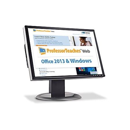 Professor Teaches® Web, Office 2013 & Windows® 10 Quarterly Subscription