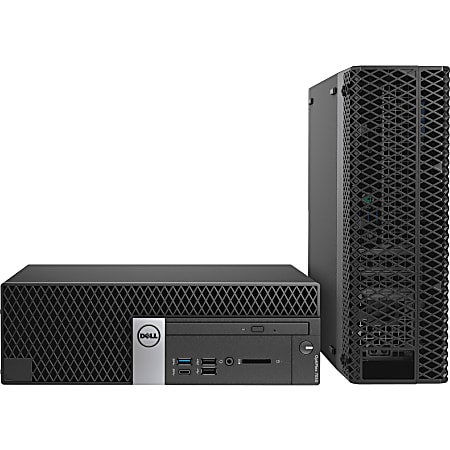 Dell OptiPlex 7000 7050 Desktop Computer - Intel Core i7 7th Gen i7-7700 3.60 GHz - 8 GB RAM DDR4 SDRAM - 256 GB SSD - Small Form Factor - Windows 10 Pro 64-bit - Intel HD Graphics 630 - DVD-Writer - English Keyboard