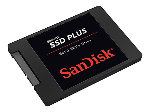 SanDisk SSD PLUS Internal Solid State Drive 2TB Black - Office Depot