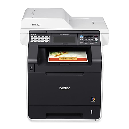 Brother® MFC-9970CDW Wireless Color Laser All-In-One Printer, Copier, Scanner, Fax