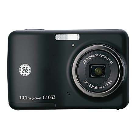 GE C1033 10.1-Megapixel Digital Camera, Black