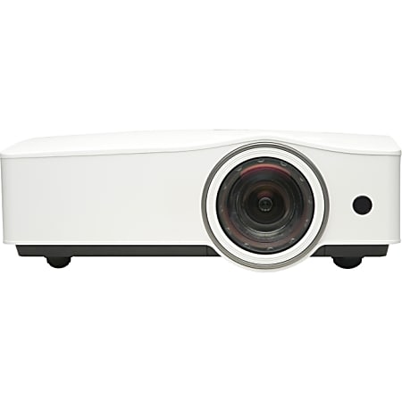 Optoma ZW212ST WXGA 2500 Lumen LED Projector with HDMI and up to 100,000:1 Contrast Ratio