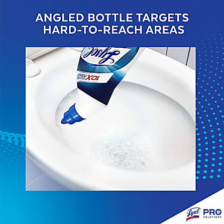 Lysol Toilet Bowl Cleaner - 24 fl oz (0.8 quart) - Atlantic Fresh ScentBottle - 9 / Carton - Disinfectant - Blue