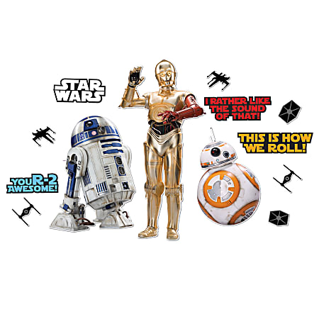 Eureka Star Wars Droids Bulletin Board Set