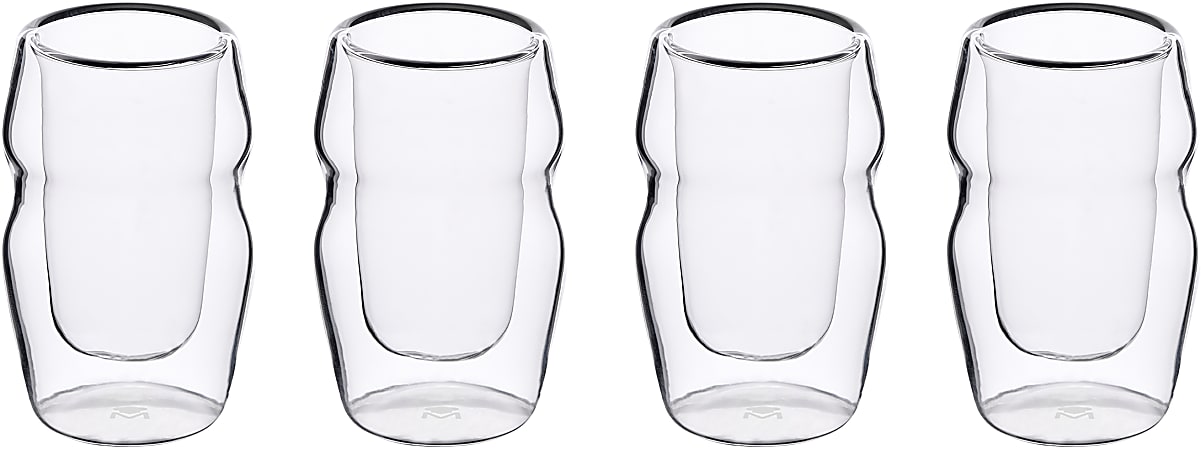 MARTHA STEWART 4-Piece 10 oz. Martini Glass Set 985118497M - The Home Depot