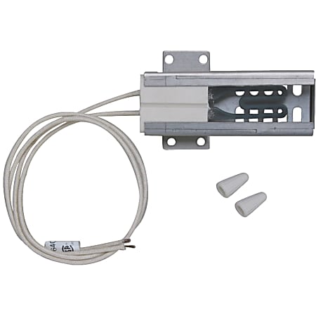 Gas range igniter top