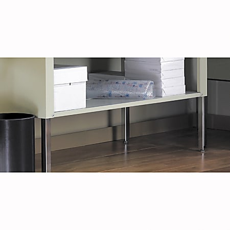 Mayline® Kwik-File Mailflow-To-Go™ Shelf For 48" Sorting Table, Pebble Gray