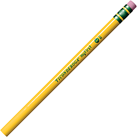 Ticonderoga® My First Pencils, Sharpened, 4 Per Pack, 6 Packs : Target