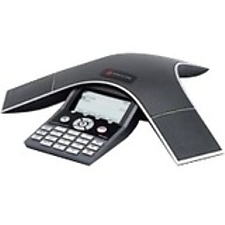 Polycom SoundStation IP7000 Conference Phone - 1 x RJ-45 10/100Base-TX , Sub-mini phone , USB - Desktop