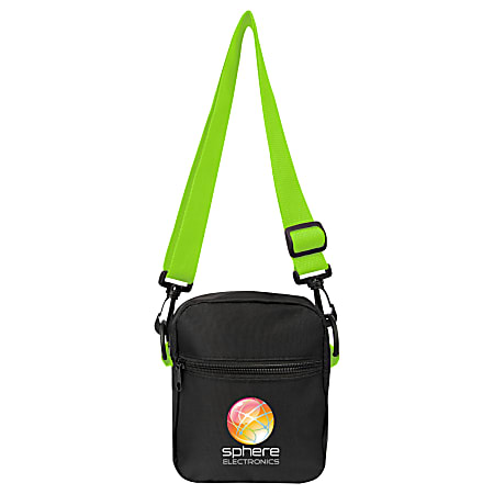 Custom Promotional Spectrum Sling Bag 7 12 x 5 12 Office Depot