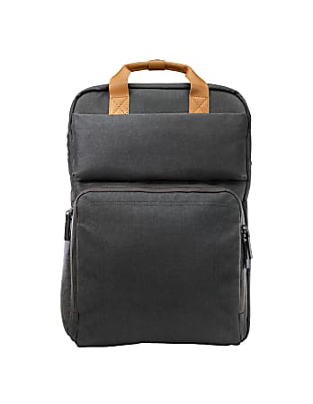 HP Powerup Backpack With 17.3 Laptop Pocket BlackBrown Office Depot